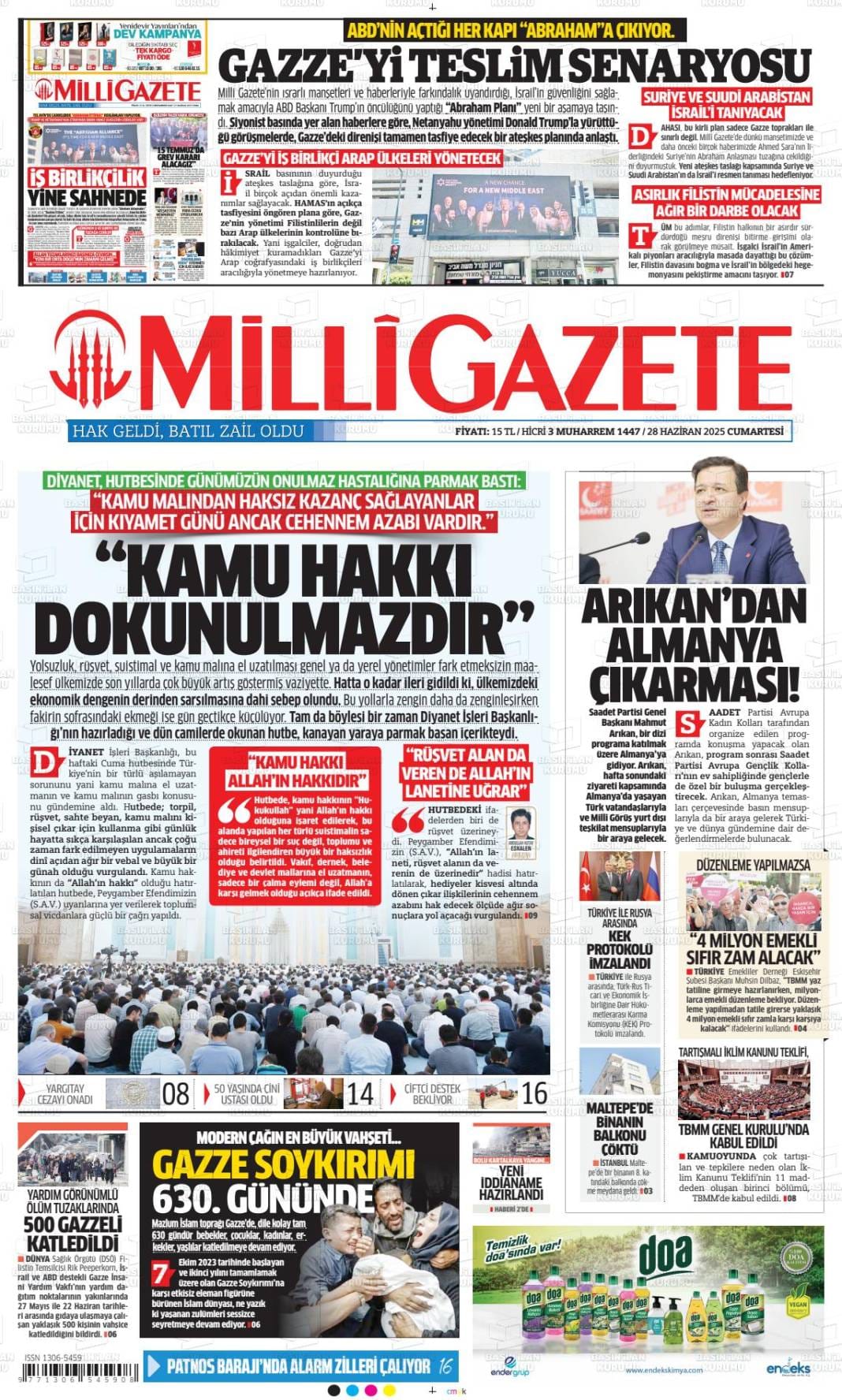 Gazeteler bugün ne yazdı? İşte manşetlerle Türkiye gündemi... 11